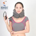 Air neck traction travel neck pillow inflatable cervical collar neck brace