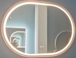 24W 36W 45W 4200K Modern Oval LED Lighted Mirror OEM ODM