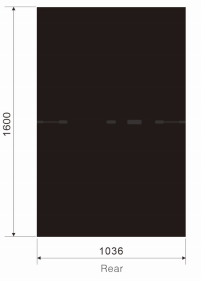 320W Mono PV Panel In Full Black High Efficiency Solar Cells