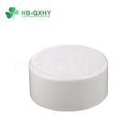 Forged White Plastic PVC UPVC Sch40 Sch80 End Cap for Water Supply Pipe Fitting