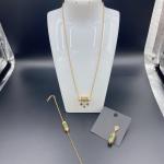 2024 New Waterproof Trendy Stainless Steel Jewelry Sets , 18K Gold ,Luxury Gift,