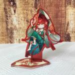 Multifunctional Anime Acrylic Stands Scratch Resistant Logo Customized