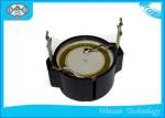High Voice Indicator Warning Buzzer , 12V 2mA 90dB Door Open Buzzer Black