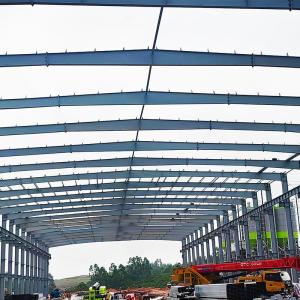 Wholesale Prefab Residential Steel Buildings Workshop , Galvanized Steel Frame Modular Buildings from china suppliers