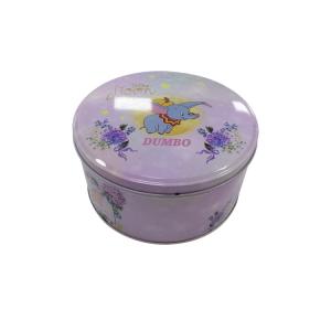 Wholesale ISO Vintage Round Tin Containers 150*85mm Cookie Tin Container from china suppliers