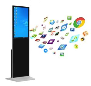 Wholesale 350cd/M2 Floor Standing Android Indoor Digital Display Screens 32/43/50/55/65 from china suppliers