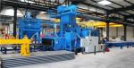 Pretreatment ISO9001 Steel Plate Shot Blasting Machine Steel Plate Cleaning