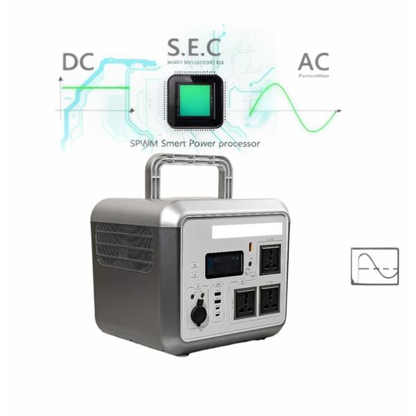 Up To 3000W Power High Performance Rechargeable LFP Battery Portable Power Generator With 400W Portable Solar Panel