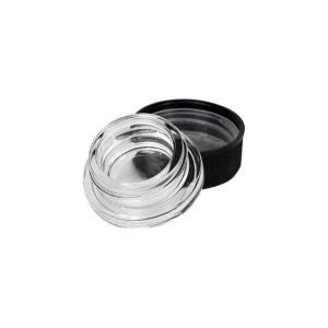 Wholesale 7ml Thick Bottom Concentrate Glass Jar with Child Resistant Black Lid from china suppliers
