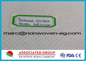 Wholesale Cross Lapping White Spunbond Non Woven Fabric Highly absorbent from china suppliers