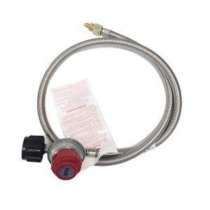 Wholesale 5 inch LPG Hose Propane Stainless Steel Braided Camper Tank Gas Hose 4*4* x 15 GLP de from china suppliers