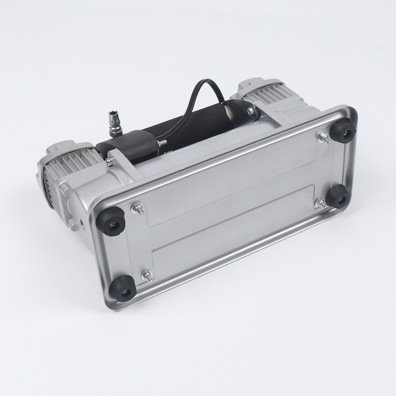High Speed Inflating Double Cylinder Car Air Compressor for Quick and Powerful Inflation