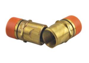 Wholesale NBR Threaded Quick Connect , Brass Hydraulic Quick Connect Couplings from china suppliers