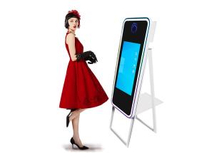 Wholesale Magic Digital Mirror Photo Booth 70inch Interactive Mirror Photo Booth Rental from china suppliers