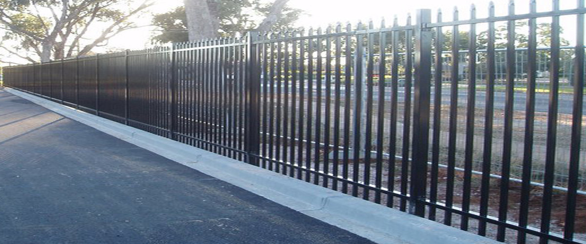 Decorative and ornamental garden 2.1x2.4m school security fencing for sale