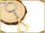 Hangbag Accessories Metal Key Ring , Sliver Or Golden Plating Bulk Keychain