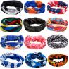 Buy cheap Breathable Glitter Glow Gold Halloween Pet Bandanas from wholesalers