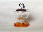 Arabia Exquisite Imitation metal base Goblet Sugar bowl