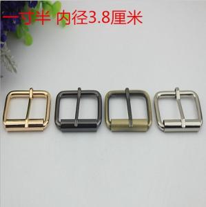 Wholesale China Manufacturer Gold Nickel Free Plated 38 MM Iron Roller Single Prong Pin Buckles for Handbag from china suppliers