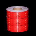 LU Factory Wholesale Waterproof Adhesive DOT C2 Red And White Trucks Trailer