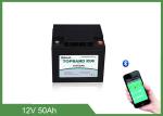 Solar Storage Deep Cycle Lifepo4 Rechargeable Battery 12V 50ah For RV / Camping