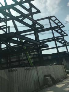 China Warehouse Multi Storey Light Steel Frame Construction Grey Q235B on sale