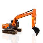 ZX120-7 Old Hitachi Mini Excavator 66KW Rated Power 0.52m3 Bucket