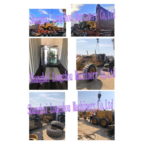 17000 KG Good Condition Original USA Used CAT 140H Motor Grader Secondhand Caterpillar 140 140G 140K