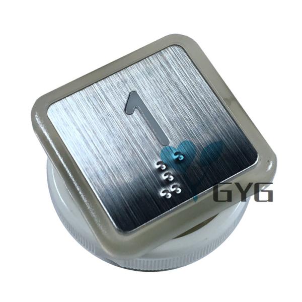 MECHANICAL STAINLESS STEEL PUSH ELEVATOR BUTTON 30.5MM VANDAL RESISTANT ELEVATOR