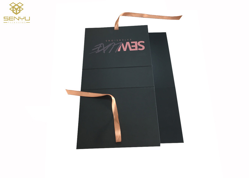 130g/Sm Decorative Gift Boxes With Ribbon Closure