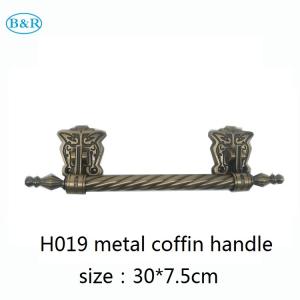 Wholesale Zamak Coffins And Caskets Accessories Metal Casket Handles 30 * 7.5 Cm from china suppliers