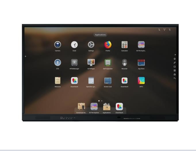 iBoard DLED 98 Interactive Display Monitor 32G EMMC 3G DDR4 50000Hrs Lifetime