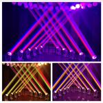 168lm Luminous Flux Stage Light Beam Moving Head for DJ Disco Party Bar Club