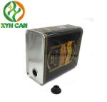 Tin Cans for 5L Olive Oil Rectangle Tin Cans Food Grade Custom Logo ROHS