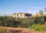1.2m Tall Metal Palisade Fencing Hot Dipped Galvanized After Welded Privacy