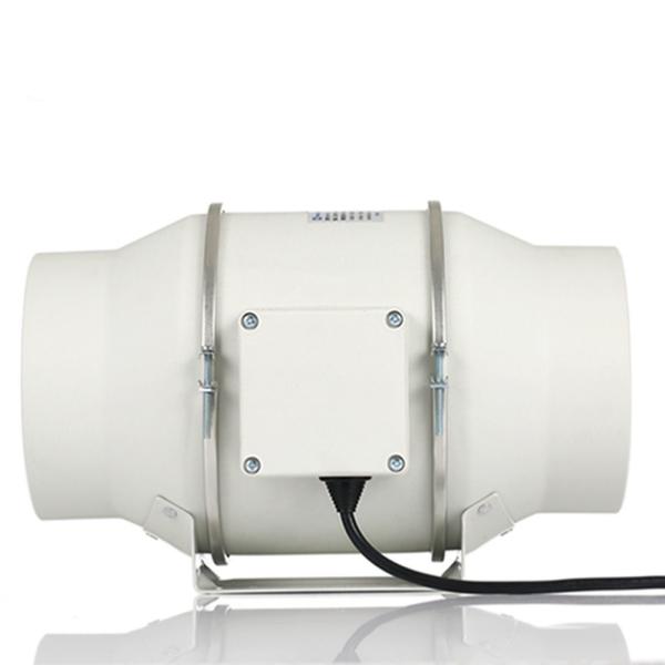 240V Voltage White High Air Flow 10 Inch Industrial Ventilation Exhaust 120MM