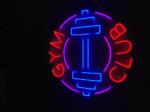 8×12mm Silica Gel Cuttable Led Neon Signs Restroom GYM CLUB AC100V