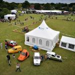 Aluminum Alloy Frame White Canopy 5X5m Pagoda Event Tent For Sale