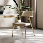 Nordic american style restaurant golden ss home furniture dining room chairs
