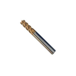 Wholesale Gold Color Solid Carbide End Mill For Stainless Steel HMX-4E-D12.0 from china suppliers