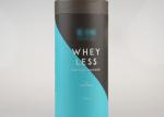 Custom Printing Logo Paper Cans Packaging , Cardboard Paper Tube For Tea
