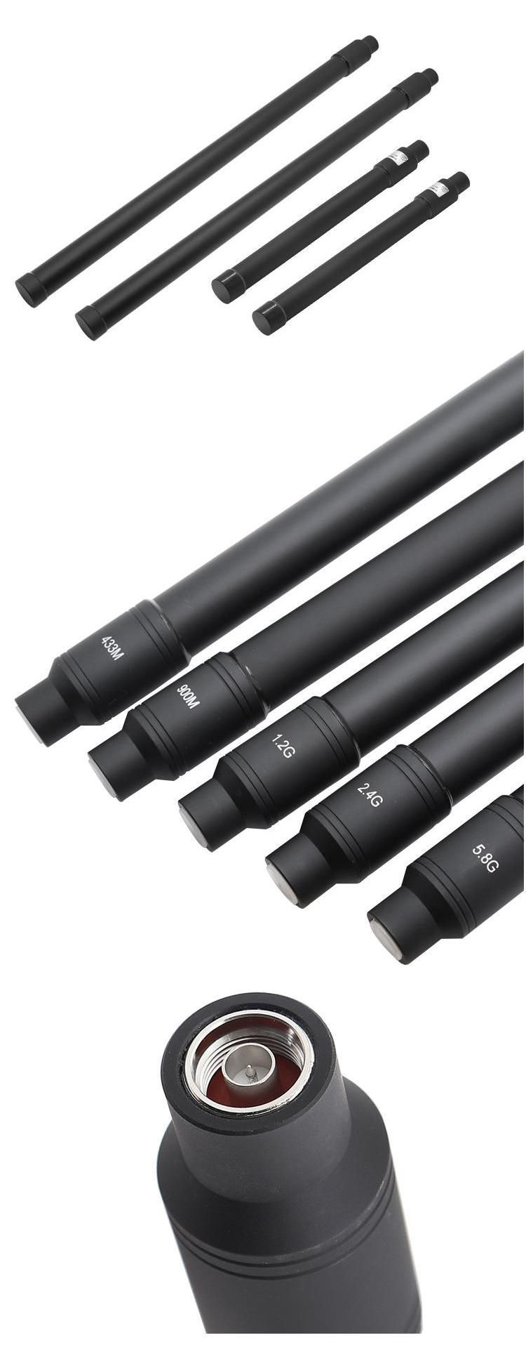 1.5g 2.4G 5.8g &amp; 900MHz Omnidirectional Anti-Drone Fiberglass Antenna