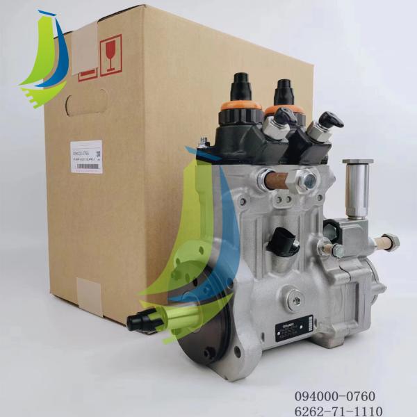 6262-71-1110 Excavator Spare Parts Fuel injection Pump For WA500 Wheel Loaders