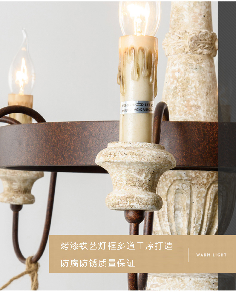 Rustic foyer big chandelier italian murano living room industrial chandelier(WH-CI-112)