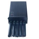 5 Antenna Handheld Cell Phone 3G WIFI GPS GSM CDMA DCS PHS Signal Jammer 20M