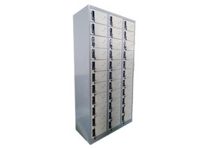 Wholesale Powder Coating Metal School Lockers , 33 Doors Metal Storage Locker Easy Assemble from china suppliers