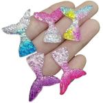 ployester Resin Glitter Mermaid Sea Shall and Glitter Sequin Mermaid Tail Resin