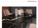 Ararat Lighting Black Colour Marble Slab Tile For Bathroom Scratch Resistant