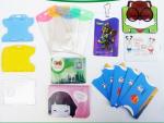 Stationery Products Id Tag Holder , Retractable Name Badge Holders With Clips