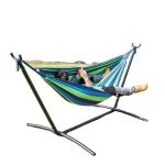 Comfortable Outdoor Garden Hammock with Stand Weight Capacity 260KGS Standing